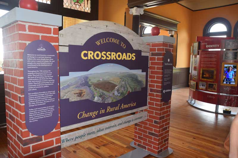 Crossroads Exhibit display