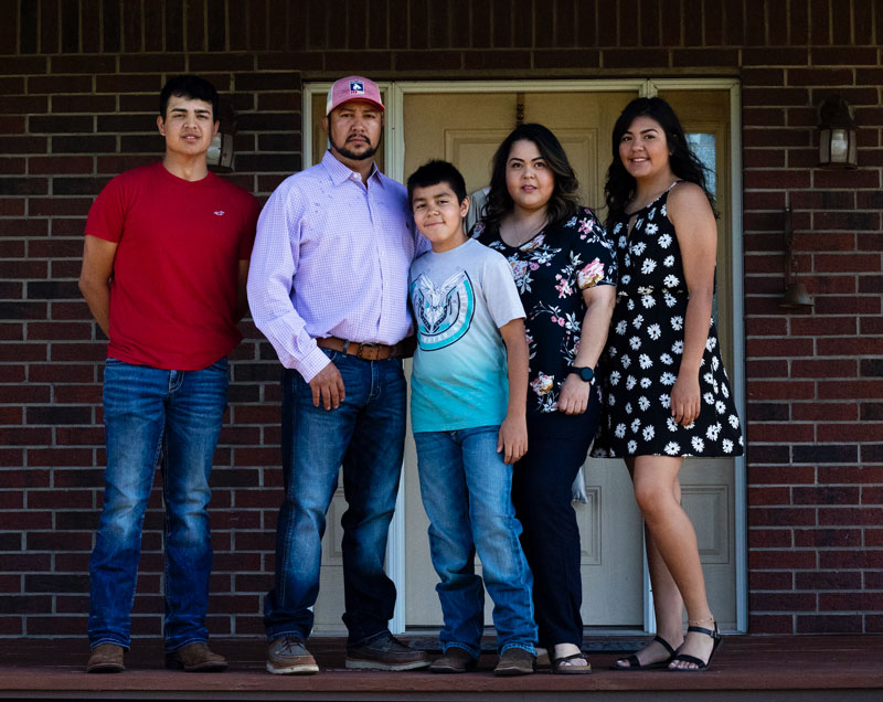 Erica Olivas and Family