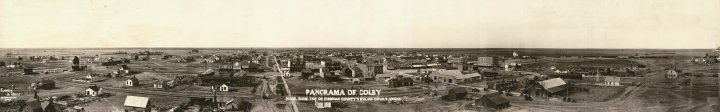 Panorama of Colby in 1907