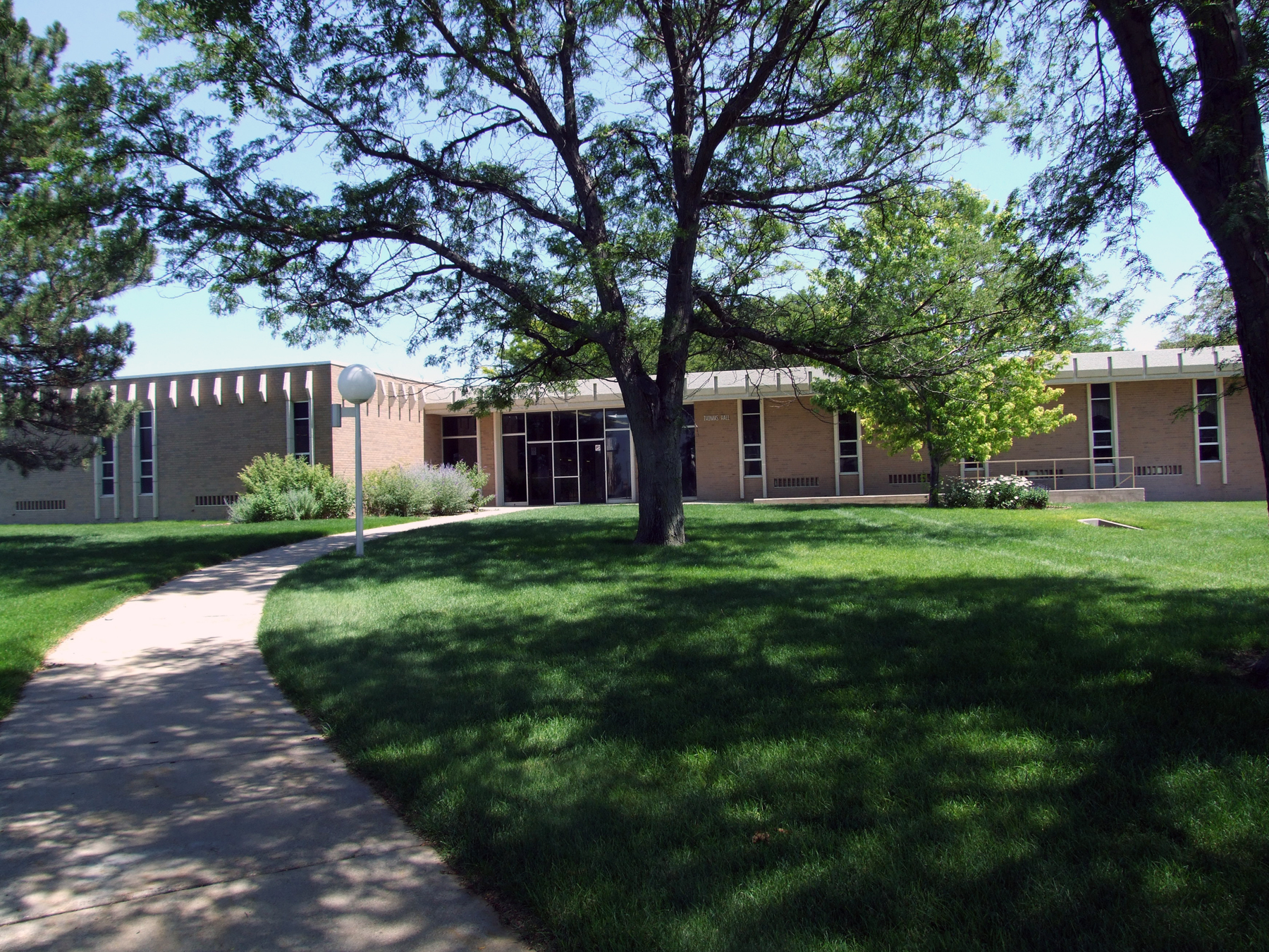 Thomas Hall on Colby Community College campus