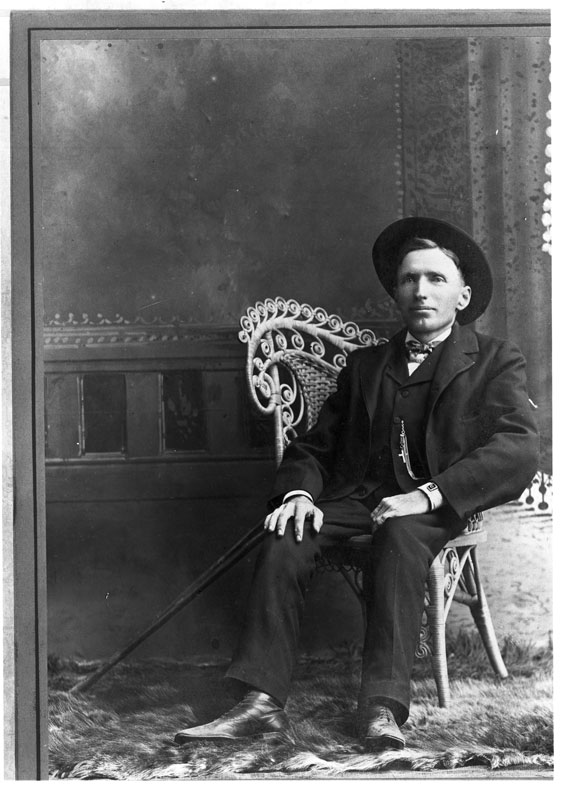 Volga German pioneer, Ellis, Kansas, between 1890s and 1920s.