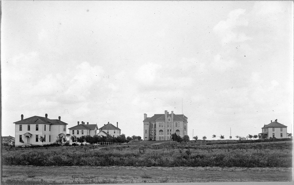 Bethel College, seen from the west, 1905
