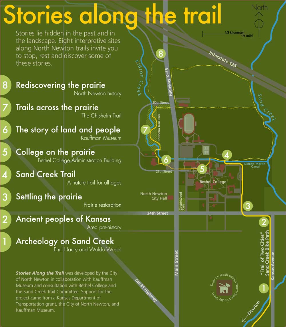 Stories Along the Trail Map